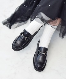 【Bridget Birkin】厚底ビットローファー(551668)