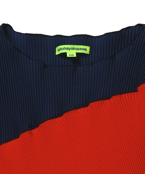 kotohayokozawa(コトハヨコザワ)の「kotohayokozawa SPIRAL WAVE LONG SLEEVE TOP TDX5A-SPL01(その他トップス・レディース・ブラック/ネイビー/ベージュ・FREE)」の5枚目の写真