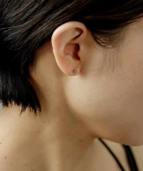 セール】【ORLEAN】 メタルボール ミニピアス 2mm 3mm 4mm サージカル