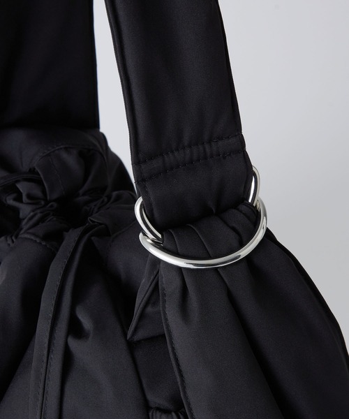 マルチWAY中綿入りパフィー巾着ショルダーバッグ MONO-MART│MONO-MART