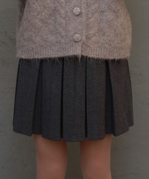 pleats knit amabile skirt/プリーツニットアマービレスカート