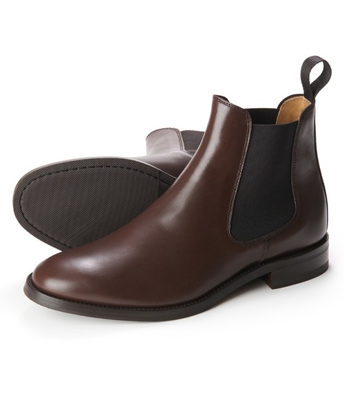 Berwick1707(バーウィック)の「Berwick バーウィック サイドゴアブーツ 119 ゴム×レザーソール(ブーツ・レディース・ブラック/ダークブラウン・36/37/38/39/35)」の8枚目の写真