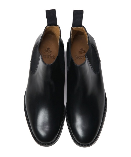Berwick1707(バーウィック)の「Berwick バーウィック サイドゴアブーツ 119 ゴム×レザーソール(ブーツ・レディース・ブラック/ダークブラウン・36/37/38/39/35)」の6枚目の写真