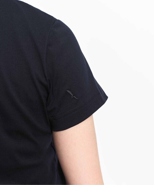 AIGLE(エーグル)の「吸水速乾 抗菌防臭 プリント半袖Tシャツ(Tシャツ/カットソー・レディース・ホワイト/ブラック・M/L/S)」の13枚目の写真