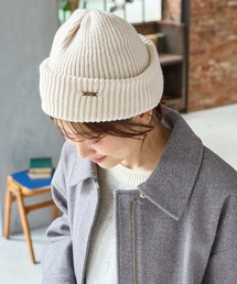 Honeys | プレート付ニット帽(ニットキャップ/ビーニー)