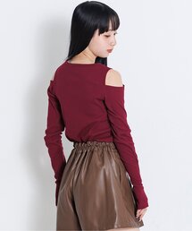 algy | 肩あきリブロンT(Tシャツ/カットソー)