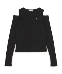 algy | 肩あきリブロンT(Tシャツ/カットソー)