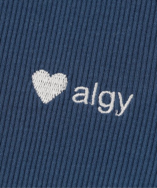 algy（アルジー）の「肩あきリブロンT（Tシャツ/カットソー・キッズ・アイボリー/ブラック/ブルー/エンジ・SMALL/X-SMALL/XX-SMALL/MEDIUM）」の11枚目の写真
