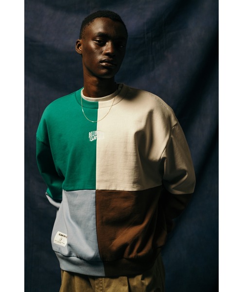 Billionaire Boys Club ミントグリーン ポケット スウェット CRAZY SWEATSHIRT（スウェット）｜BILLIONAIRE BOYS CLUB（ビリオネア