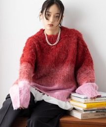 RAGEBLUE | グラデーションシャギーニット(ニット/セーター)