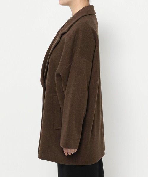 LOWRYS FARM（ローリーズファーム）の「Ｗフェイスユルジャケット　494124（その他アウター・レディース・チャコールグレー/ブラウン/アイボリー・FREE）」の5枚目の写真