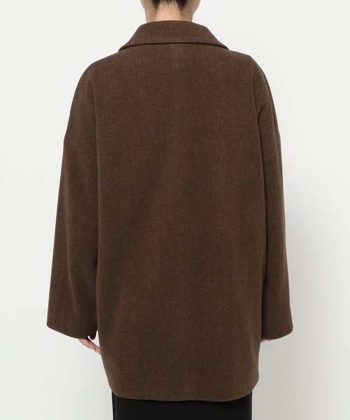 LOWRYS FARM（ローリーズファーム）の「Ｗフェイスユルジャケット　494124（その他アウター・レディース・チャコールグレー/ブラウン/アイボリー・FREE）」の6枚目の写真