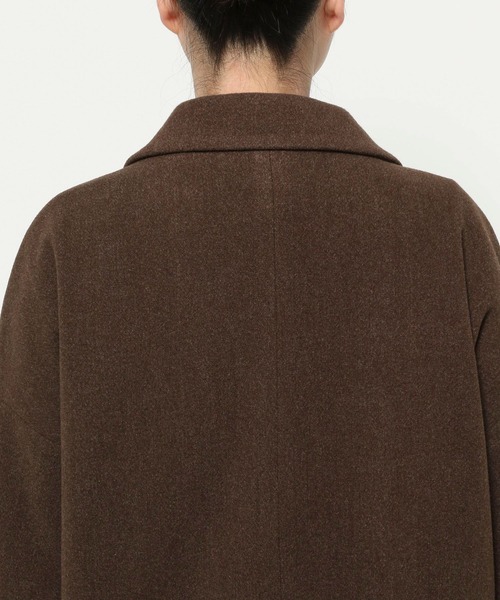 LOWRYS FARM（ローリーズファーム）の「Ｗフェイスユルジャケット　494124（その他アウター・レディース・チャコールグレー/ブラウン/アイボリー・FREE）」の7枚目の写真