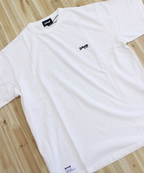 Schott(ショット)の「FOR WORKERS AND GENTLEMEN ALIKE T-SHIRT(Tシャツ/カットソー・メンズ・ホワイト/ブラック/オリーブ・M/L/XL/XXL)」の6枚目の写真