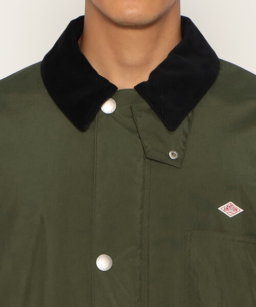 MEN'S NYLON TAFFETA WORK JACKET（ブルゾン）｜DANTON（ダントン）の