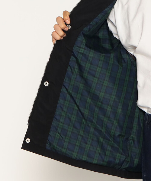 MEN'S NYLON TAFFETA WORK JACKET（ブルゾン）｜DANTON（ダントン）の