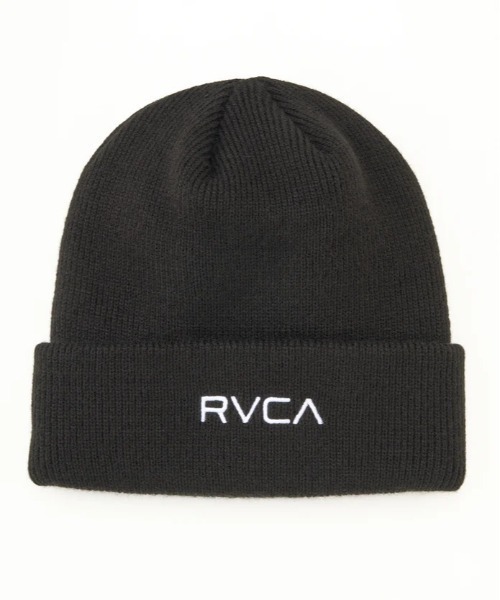 RVCA（ルーカ）の「RVCA/ルーカ ビーニー DOUBLE FACE BEANIE BF042-904（ニットキャップ/ビーニー・メンズ・ブラック/ブラウン/オフホワイト・FREE）」の2枚目の写真