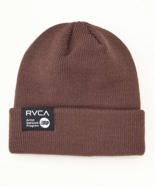 RVCA（ルーカ）の「RVCA/ルーカ ビーニー DOUBLE FACE BEANIE BF042-904（ニットキャップ/ビーニー・メンズ・ブラック/ブラウン/オフホワイト・FREE）」の8枚目の写真