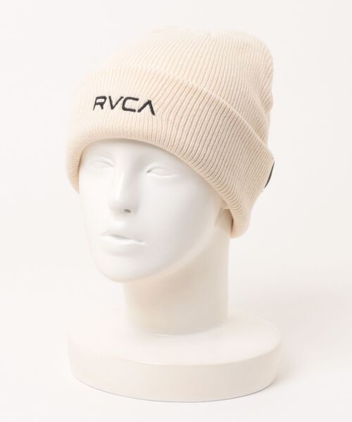 RVCA（ルーカ）の「RVCA/ルーカ ビーニー DOUBLE FACE BEANIE BF042-904（ニットキャップ/ビーニー・メンズ・ブラック/ブラウン/オフホワイト・FREE）」の13枚目の写真