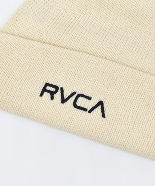 RVCA（ルーカ）の「RVCA/ルーカ ビーニー DOUBLE FACE BEANIE BF042-904（ニットキャップ/ビーニー・メンズ・ブラック/ブラウン/オフホワイト・FREE）」の11枚目の写真