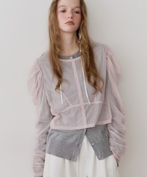 新品タグ付 J1U by LA BELLE ETUDEボリュームギャザーレザー J1U by LA BELLE ETUDE（ジユウバイラベルエチュード）の「ボリューム