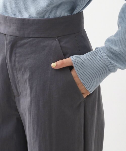 THE SHOP TK （ザ ショップ ティーケー ）の「ワイドチノパンツ【洗える】（その他パンツ・レディース・スミクロ/サンドベージュ・12/13）」の16枚目の写真