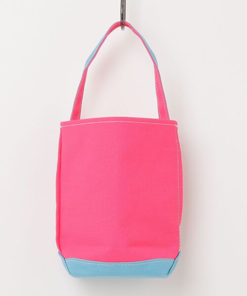 TEMBEA(テンベア)の「【別注】TEMBEA / BAGUETTE TOTE MINI(トートバッグ・レディース・ベージュ/ナチュラル/ホワイト系その他7/ネイビー/ピンク・ONE SIZE)」の5枚目の写真