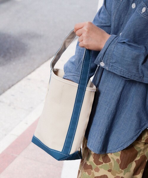 TEMBEA（テンベア）の「【別注】TEMBEA / BAGUETTE TOTE MINI（トートバッグ・レディース・ベージュ/ナチュラル・ONE SIZE）」の4枚目の写真