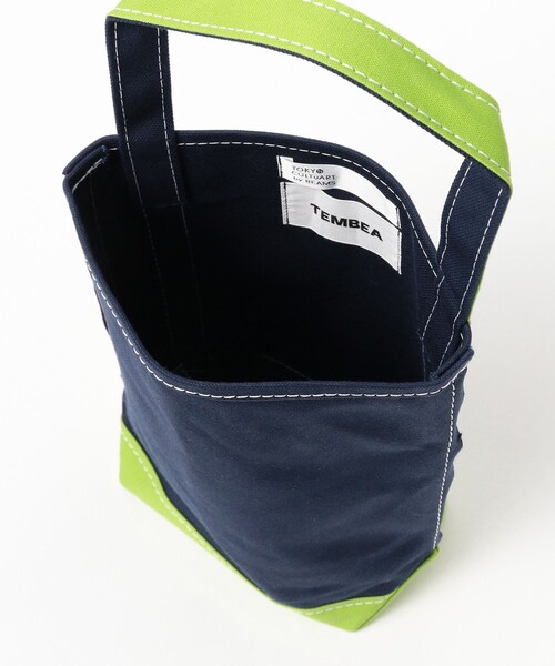TEMBEA(テンベア)の「【別注】TEMBEA / BAGUETTE TOTE MINI(トートバッグ・レディース・ベージュ/ナチュラル/ホワイト系その他7/ネイビー/ピンク・ONE SIZE)」の6枚目の写真