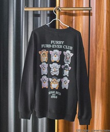 ROSE BUD x FURBY BIG SWEAT
