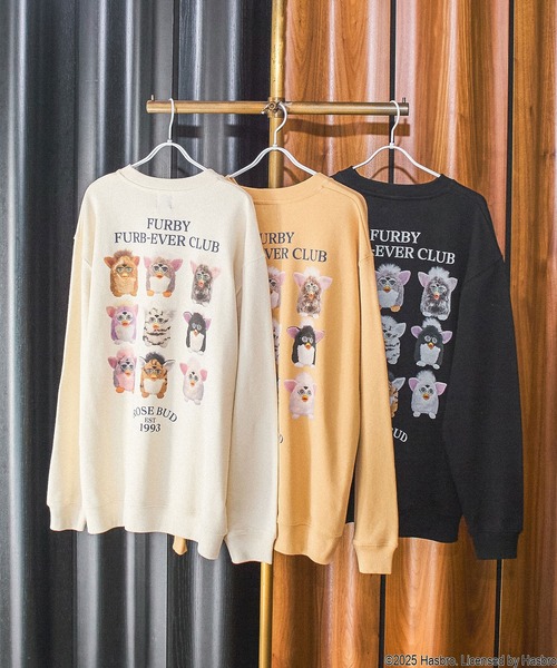 ROSE BUD（ローズバッド）の「ROSE BUD x FURBY BIG SWEAT（スウェット・レディース・ブラック/その他/オフホワイト・ONE SIZE）」の5枚目の写真