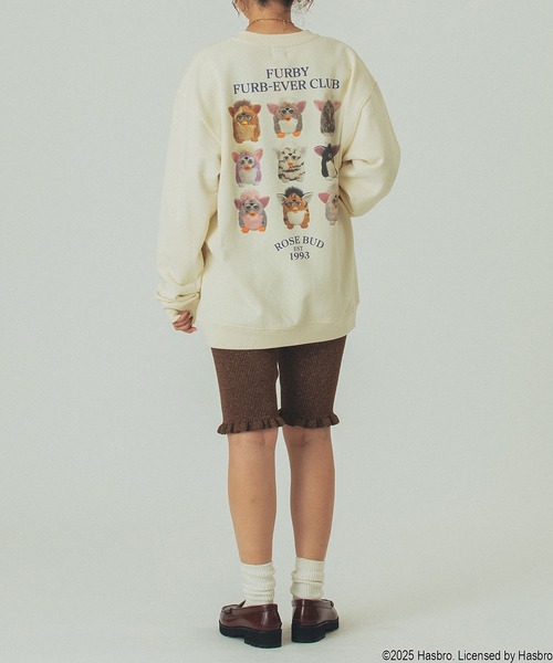 ROSE BUD（ローズバッド）の「ROSE BUD x FURBY BIG SWEAT（スウェット・レディース・ブラック/その他/オフホワイト・ONE SIZE）」の15枚目の写真