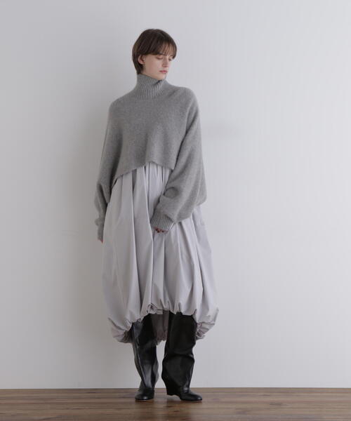 ◇タフタバルーンワンピース（ワンピース）｜LE PHIL（ルフィル）の