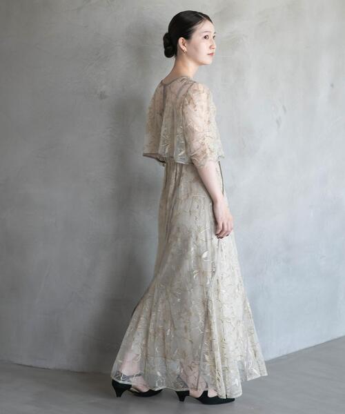 エンブロダリーレースレイヤードドレス（ワンピース）｜URBAN RESEARCH