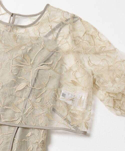 エンブロダリーレースレイヤードドレス（ワンピース）｜URBAN RESEARCH