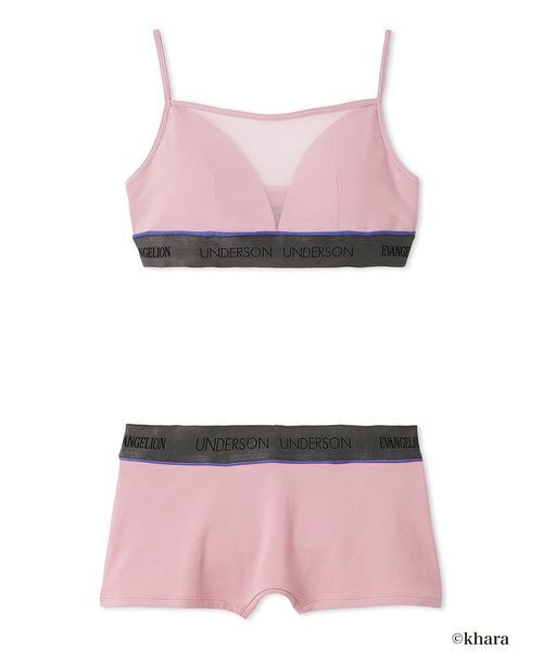 アンダーソンアンダーソン UNDERSON UNDERSON EVANGELION WOMENS ブラ×ショーツセット uuwgg255004 レディース インナー 下着 エヴァンゲリオン コラボ プレゼントにオススメ セール】【EVANGELION(エヴァンゲリオン)】<WOMENS>ブラ×ショーツ