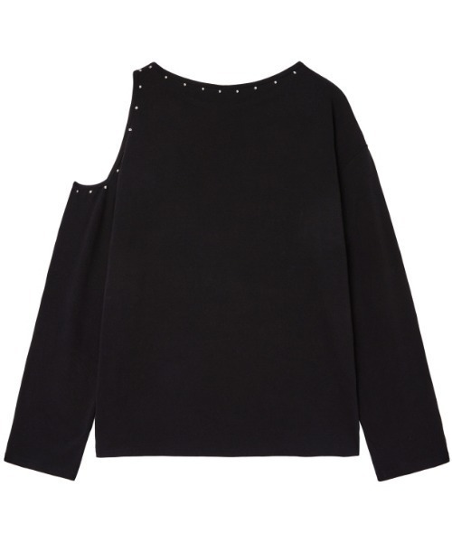Midnight Move（ミッドナイトムーブ）の「A'GEM/9 × .kom 『MIDNIGHT MOVE/ミッドナイトムーブ』2ホール ロングスリーブ（Tシャツ/カットソー・レディース・ベージュ/ブラック/グレー・FREE）」の22枚目の写真
