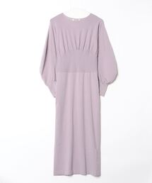 SNIDELワンピース　Sパープル スナイデル SNIDEL バリエーションプリントワンピース