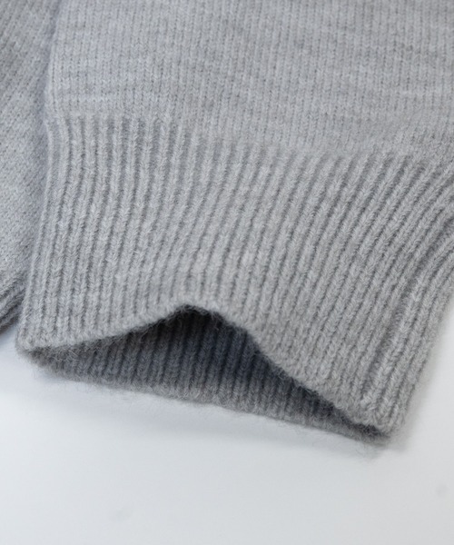JOHN'S CLOSET（ジョンズクローゼット）の「【13】ハート/星 モチーフ ハンドステッチ クルーネックニット（ニット/セーター・メンズ・グレー系2/ブラック系2/ネイビー系2/ブラック系1/グレー系1/ネイビー系1・MEDIUM/LARGE）」の16枚目の写真