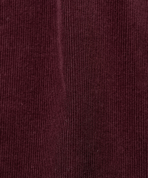 FREAK'S STORE(フリークスストア)の「コーデュロイ タックパンツ<セットアップ対応>(スラックス・レディース・ナチュラル/ネイビー/ワインレッド・MEDIUM/SMALL)」の13枚目の写真