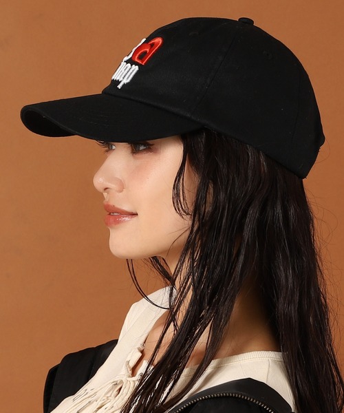 ANAP（アナップ）の「I LOVE anap 刺繍 CAP（キャップ・レディース・ブラック/ブラウン/ピンク・FREE）」の18枚目の写真