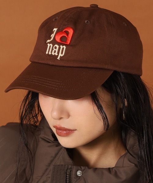 ANAP（アナップ）の「I LOVE anap 刺繍 CAP（キャップ・レディース・ブラック/ブラウン/ピンク・FREE）」の19枚目の写真