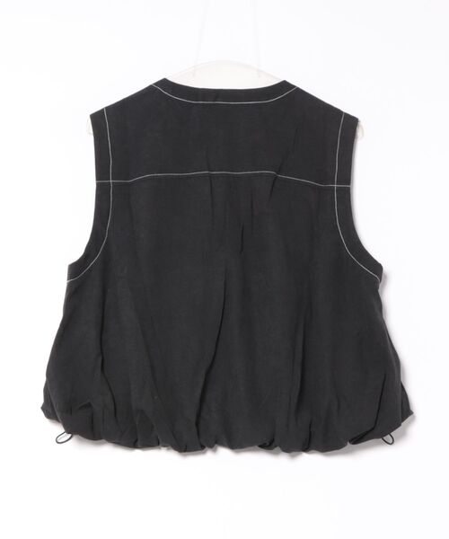 kese-moi（ケセモイ）の「バルーンステッチデザインベスト（ニット/セーター・レディース・ブラック・FREE）」の21枚目の写真