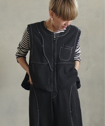 バルーンステッチデザインベスト