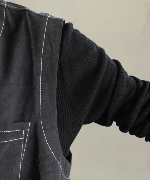 kese-moi（ケセモイ）の「バルーンステッチデザインベスト（ニット/セーター・レディース・ブラック・FREE）」の18枚目の写真