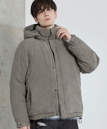 ASTRONOMY（アストロノミー）の「フード脱着可能2wayポリスウェード中綿ジャケット（その他アウター）」