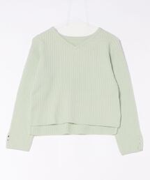 ワイドリブ Vネック プルオーバー」に該当するファッション通販 - ZOZOTOWN