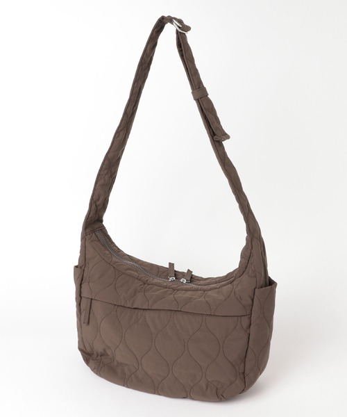 GLOBAL WORK（グローバルワーク）の「キルティングショルダー/598428（ショルダーバッグ・メンズ・ダークブラウン/チャコールグレー/ブルー/ブラック・FREE）」の7枚目の写真