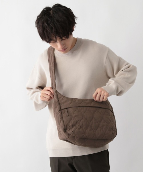 GLOBAL WORK(グローバルワーク)の「キルティングショルダー/598428(ショルダーバッグ・メンズ・ダークブラウン/チャコールグレー/ブルー/ブラック・FREE)」の10枚目の写真