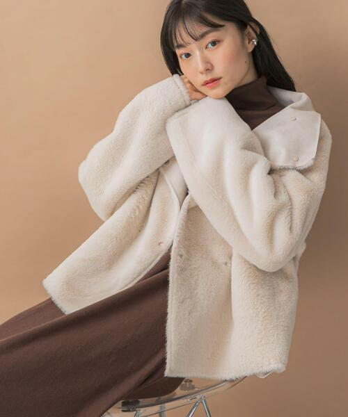 WEB/一部店舗限定』リバーシブルファーブルゾン（ブルゾン）｜URBAN